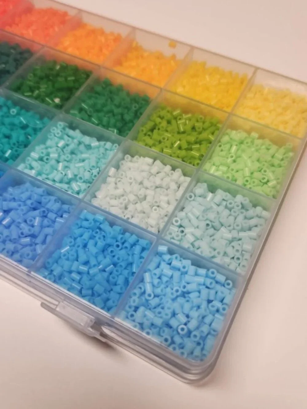 Mini Fuse Beads Kit 12,000 Beads 2.6mm in 24 Colors Craft Supplies Crafting Set